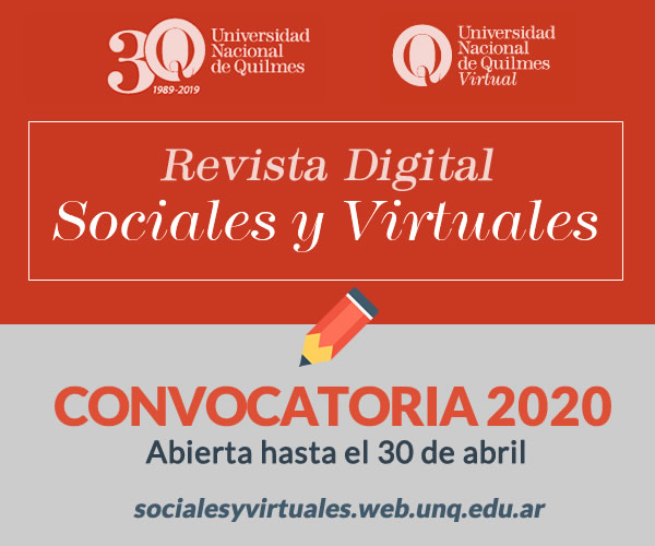 Revista Sociales y Virtuales